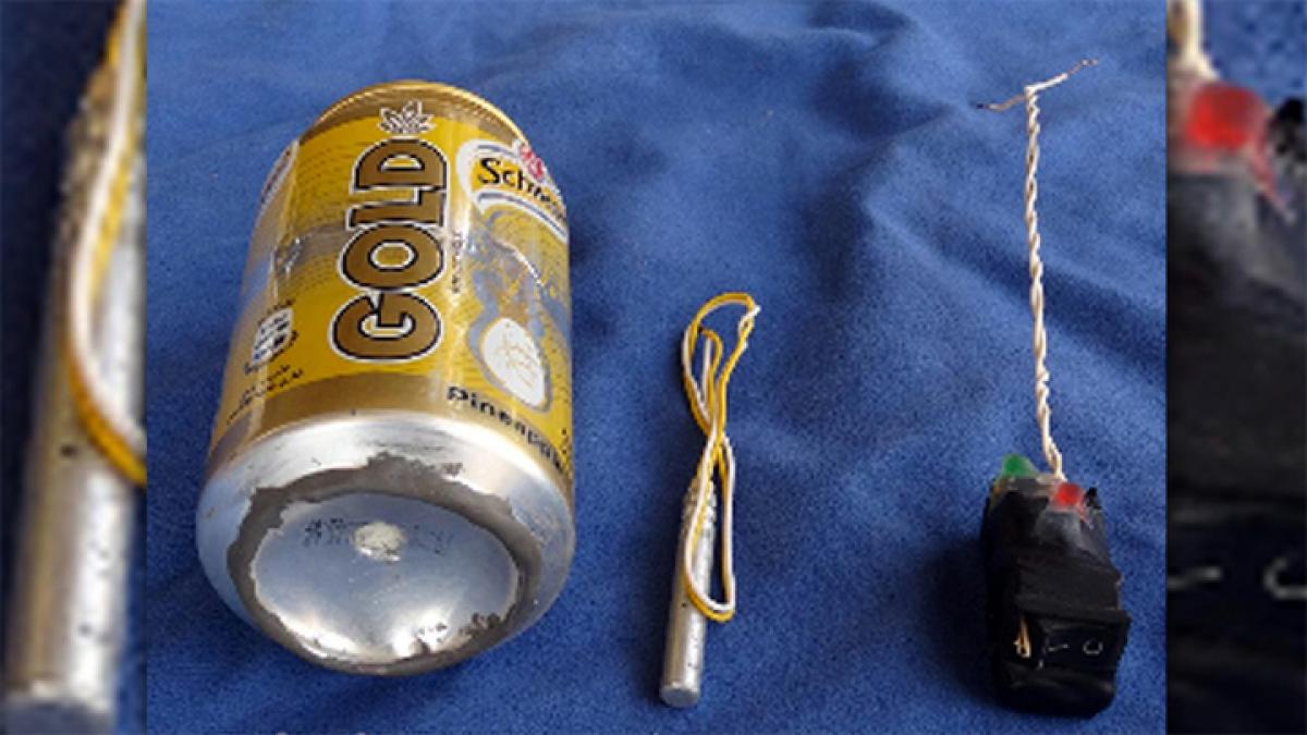 ISIS shows off bomb that downed Russian plane